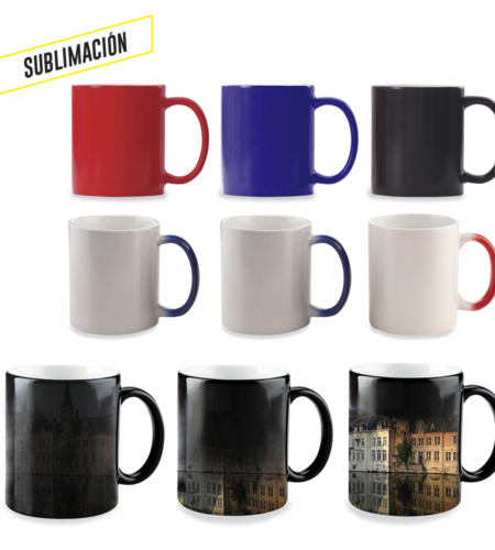 Ref. MU-05 Mug Ceramica Magic Color 11oz