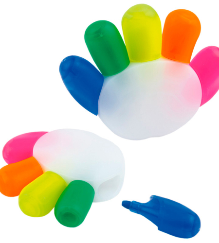Ref. OF-419 Set Resaltadores Fingers