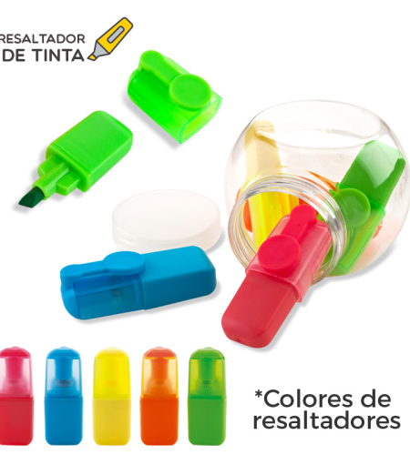 Ref. OF-376-1 Set Mini Resaltador de TINTA
