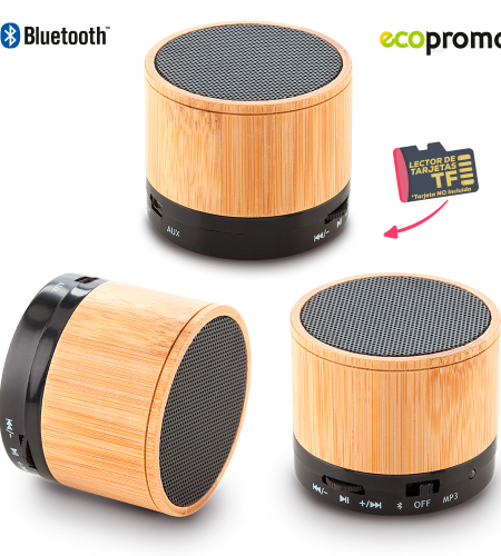 Ref. TE-447 Speaker Bluetooth Artix Bamboo