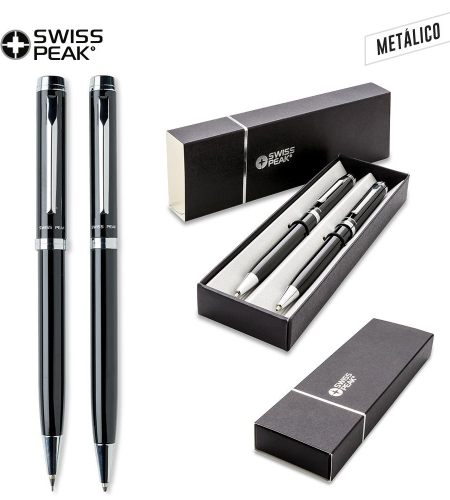 Ref. SET-SW-LUZ Set de Bolígrafos Swisspeak Luzern