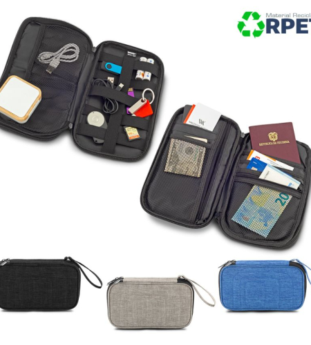 Ref. VA-1034 Portadocumentos de Viaje y de Cables RPET