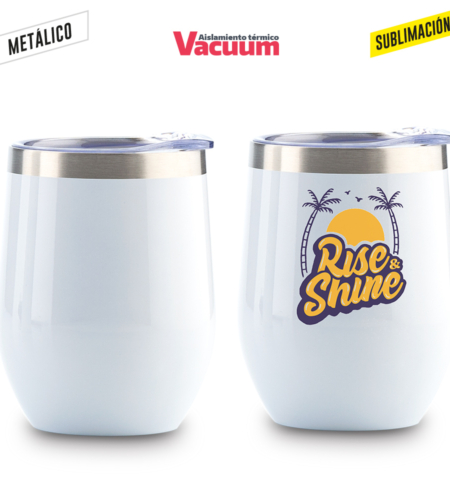 Ref. MU-310 Mug Metálico para Sublimación Mask 350ml