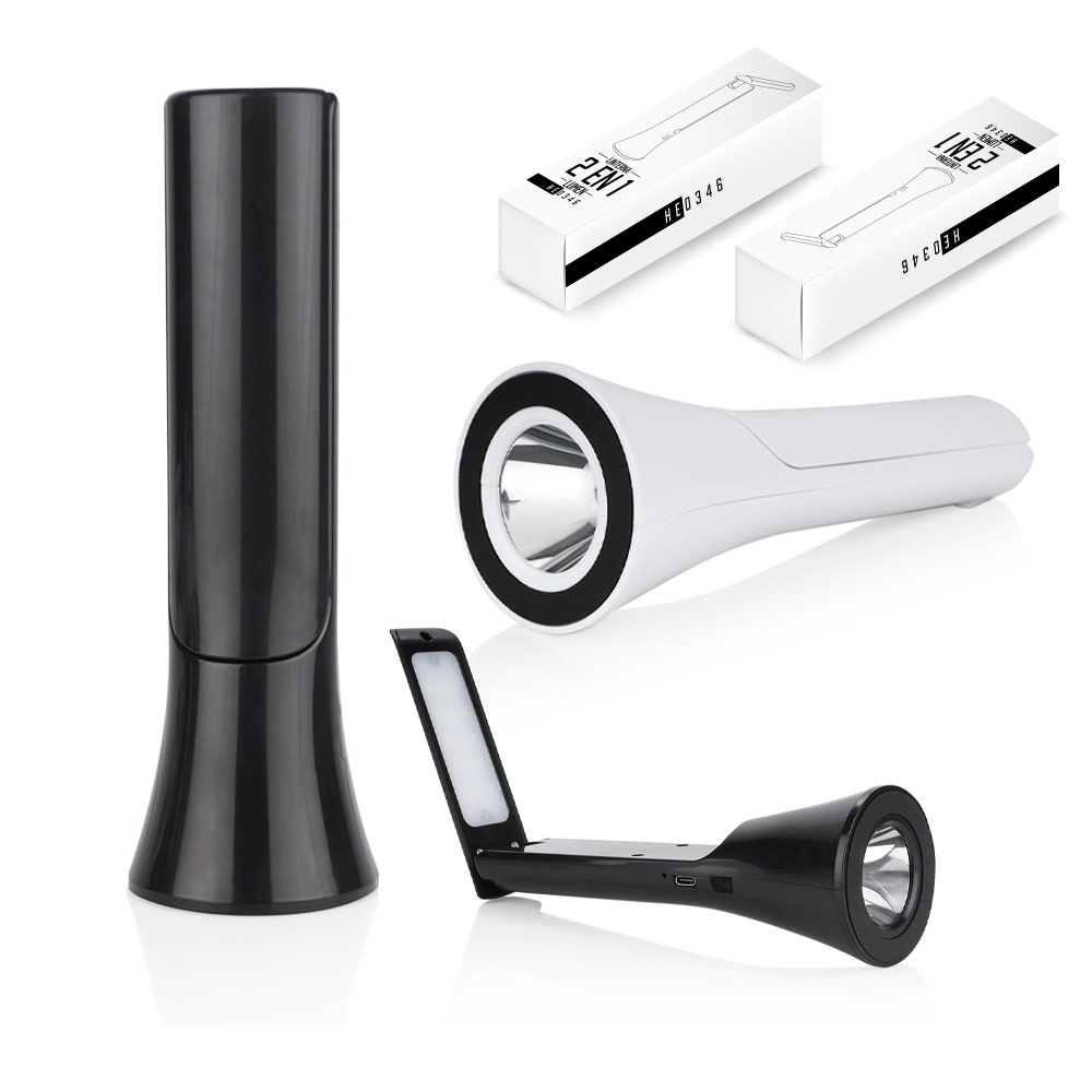 Ref. HE0346 Linterna 2 en 1 Lumen