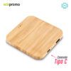 Ref. TE-463-1 Cargador Inalambrico Bamboo Square II - Imagen 3