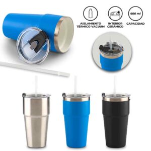 Ref. MU-409 MUG METALICO LUMIX 600ml