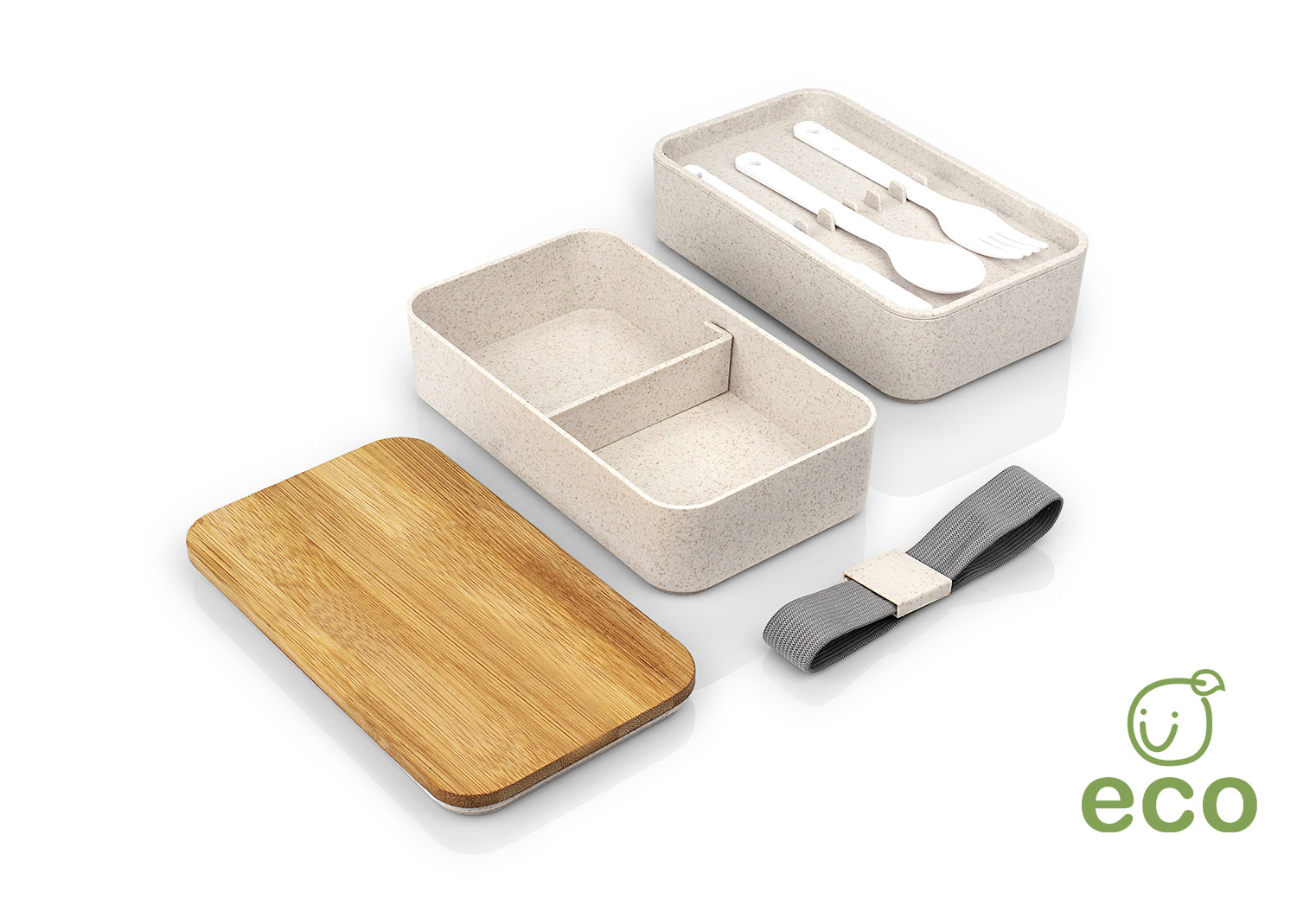 Ref. HO0375 Portacomidas Bambú Belloti - Imagen 4