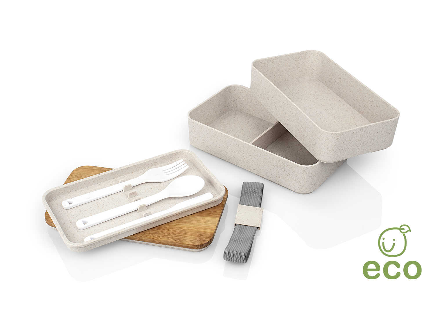 Ref. HO0375 Portacomidas Bambú Belloti - Imagen 3