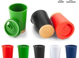 Ref. MU-419 MUG PLASTICO GLIMM ECO 300ml