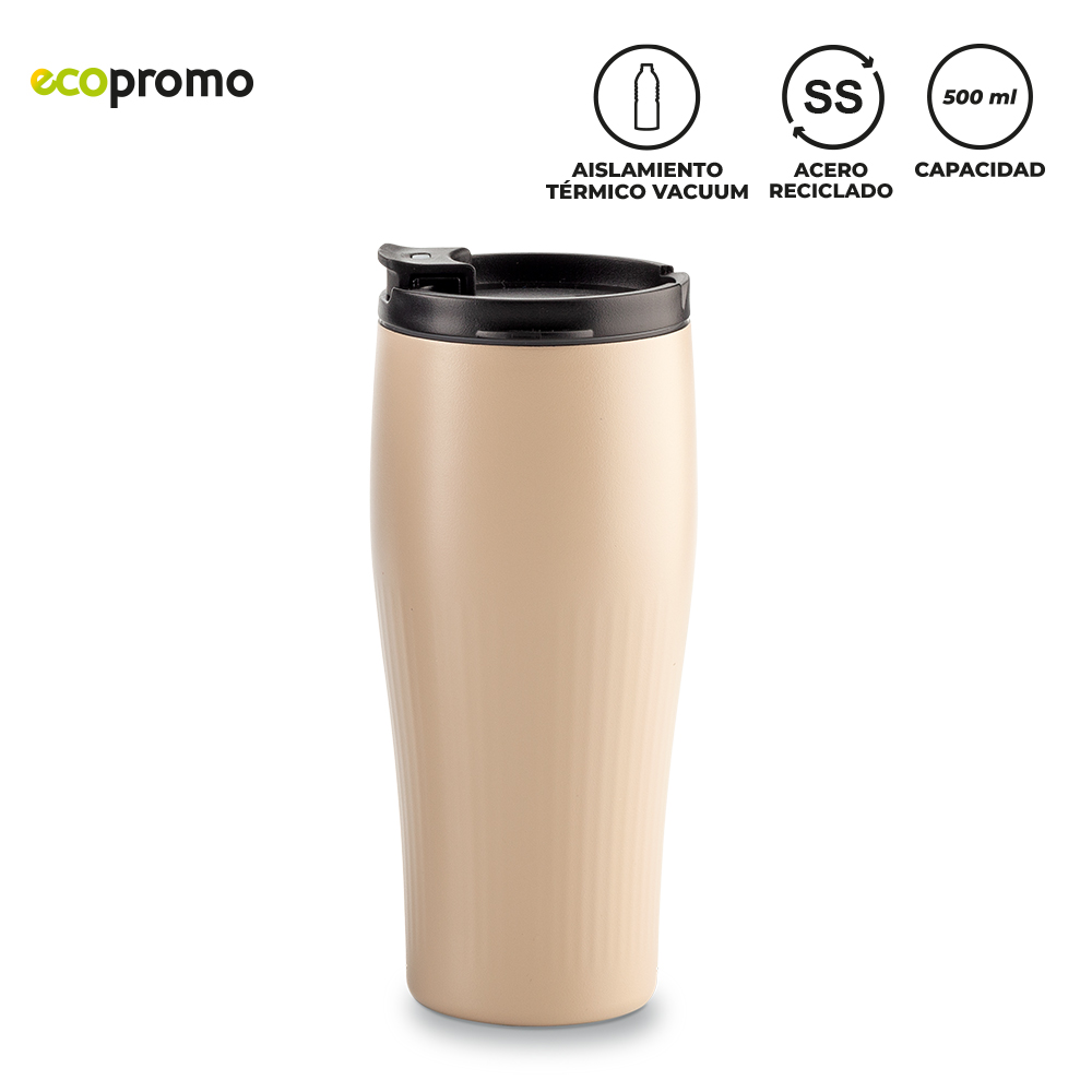 Ref. MU-424 Mug Metálico Tasso 500ml - Imagen 2