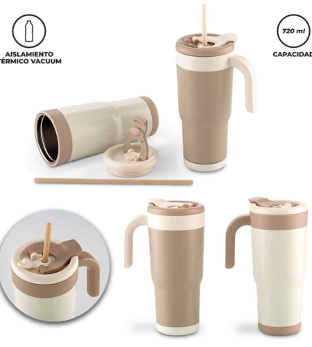Ref. MU-441 Mug Metálico Terra 720ml