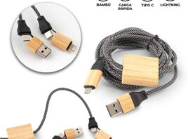 Ref. TE-661 Cable Multicargador Eco Fast 65W