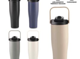 Ref. MU-435 Mug Metálico Juggy 880ml