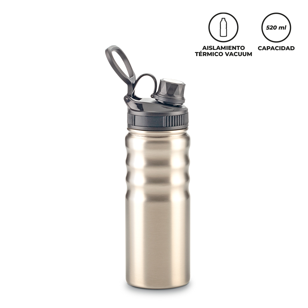 Ref. MU-412 BOTILITO METALICO GLIDER 520ml - Imagen 3