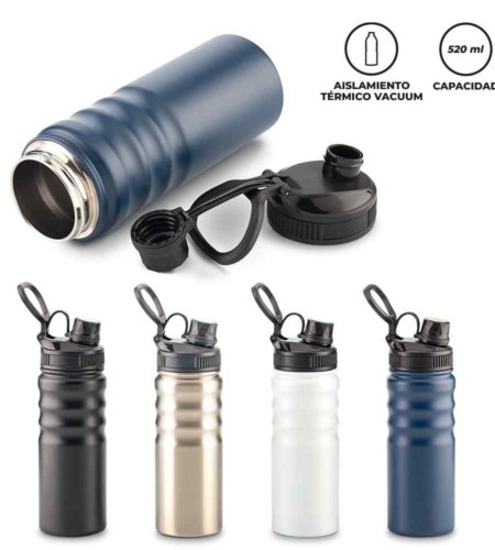 Ref. MU-412 BOTILITO METALICO GLIDER 520ml