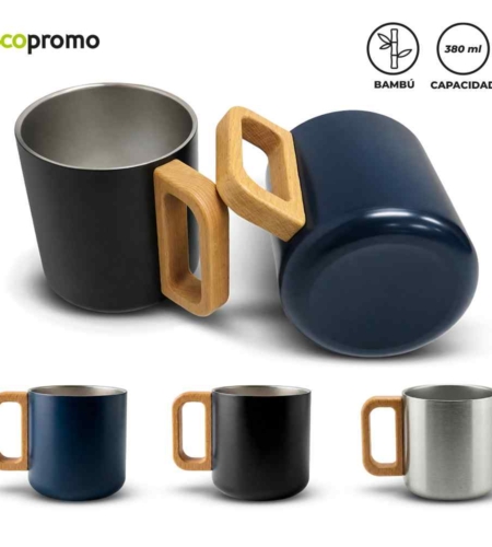 Ref. MU-423 Mug Metálico Avenix 380 ml