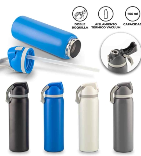 Ref. MU-444 BOTILITO METALICO GULPY 790 ml