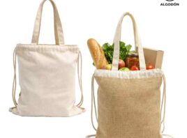 Ref. VA-1229 Bolsa en Algodón y Yute Nativ (300 gm)