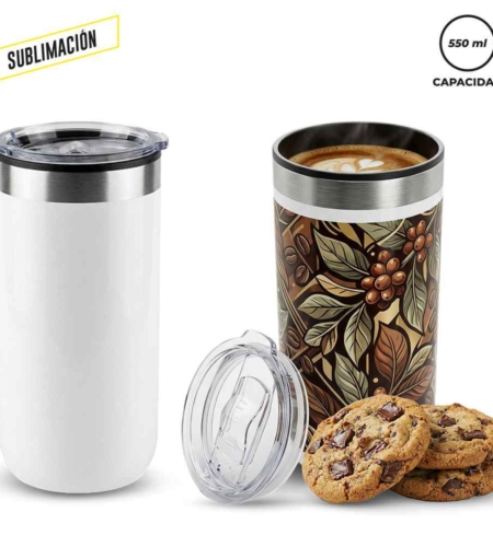 Ref. MU-456 Mug Metálico para Sublimación KUP 550 ml