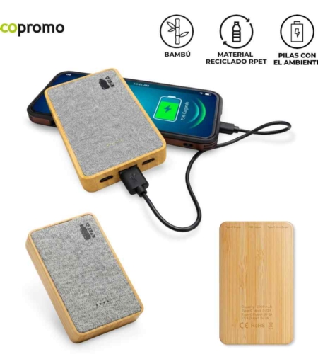 Ref. TE-678 Pila Recargable Kode 5000 mAh Rpet