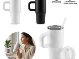 Ref. MU-459 Mug Metálico Mini Chester 400 ml