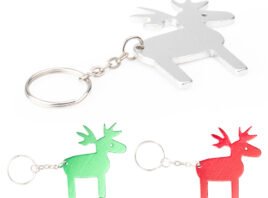 Ref. HE0388 Llavero Navidad Rudolph