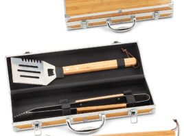 Ref. HO-342 SET BBQ BAMBOO