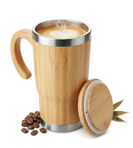 Ref. MU-483 MUG BAMBOO TEKA 450ML