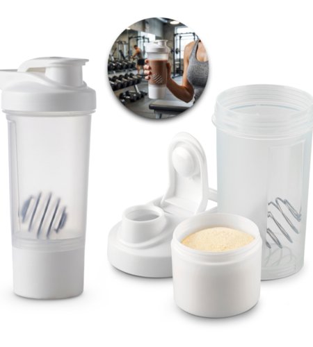 Ref. MU-504 MUG SHAKER PROTEIN 400ML